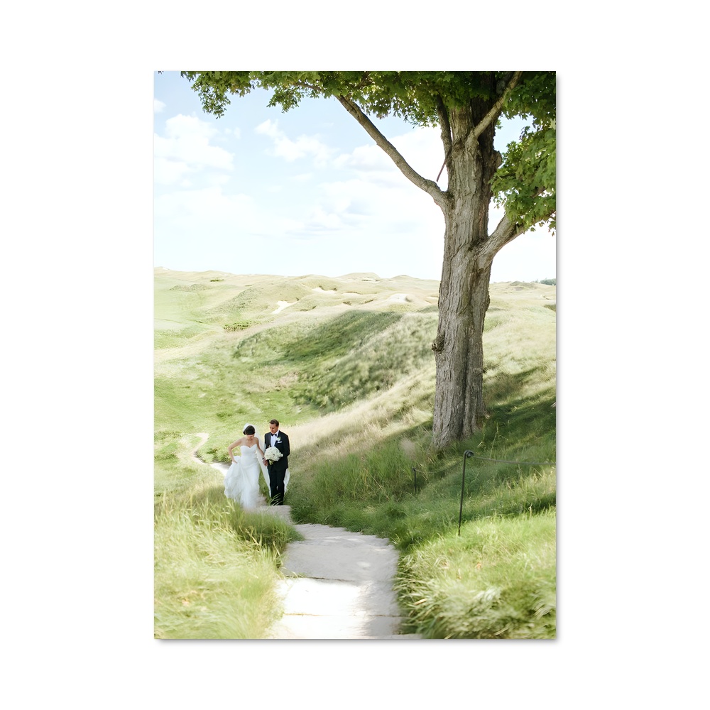 Poster Sentiers d'Amour – affiche Golf